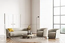 Runde tæpper - Indoor/Outdoor Angus (beige)