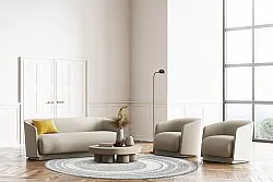 Runde tæpper - Indoor/Outdoor Angus (grøn)