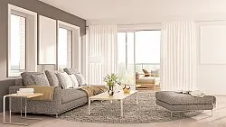 Runde tæpper - Antuco (brun)