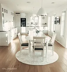 Runde tæpper - Frutillar (offwhite)