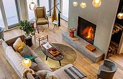 Rundt tæppe - Arcas (multi)