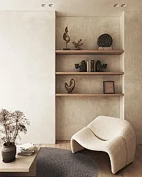 Runde tæpper - Avafors Wool Bubble (brun)