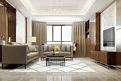 Tæpper til indendørs/udendørs brug - Bodhi (sort)