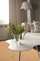 Bomuldstæppe - Billie (orange)