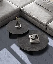 Bomuldstæppe - Lilje (blå)