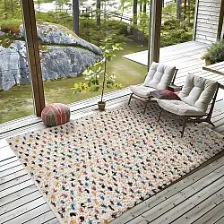 Ryatæpper - Litton Natural Cotton Shaggy (beige/multi)