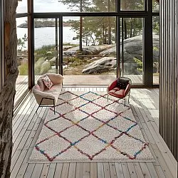 Ryatæpper - Maeron Natural Cotton Shaggy (multi)