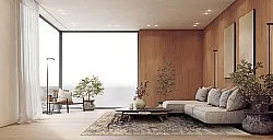 Wilton-tæppe - Bouhjar (beige/multi)