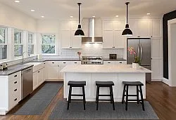 Plasttæpper - Chelsea (sort)