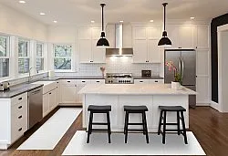 Plasttæpper - Chelsea (hvid)