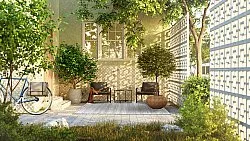 Tæpper til indendørs/udendørs brug - Harstad (brun)