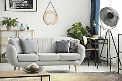 Wilton-tæppe - Oristano (brun/guld)