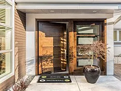 Dørmåtte - Airport (svart)