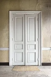 Dørmåtte - Esther (natur/hvid)