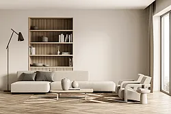 Wilton-tæppe - Amasra (beige)