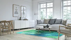 Wilton-tæppe - Lazio (grøn)