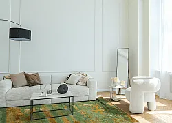 Wilton-tæppe - Domont (grøn)