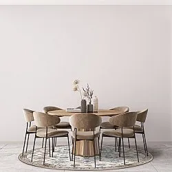 Runde tæpper - Eden (multi)