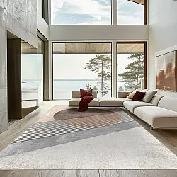 Wilton-tæppe - Piper (lyserød/multi)