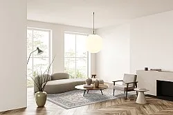 Wilton-tæppe - Genesis (grå)