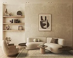 Wilton-tæppe - Genesis (guld)