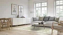 Wilton-tæppe - Gombalia (lysegrøn)