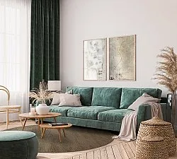 Runde tæpper - Hamilton (brun)