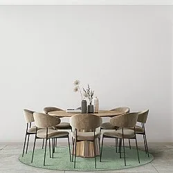 Runde tæpper - Hamilton (grøn)