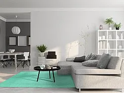 Uldtæppe - Hamilton (Biscay Green)