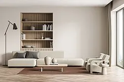 Uldtæppe - Hamilton (Deep Taupe)