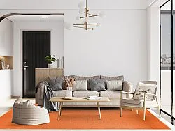 Uldtæppe - Hamilton (Orange Peel)