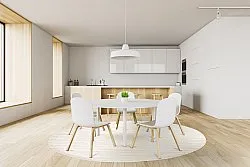 Runde tæpper - Hamilton (natur)