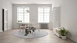 Runde tæpper - Hamilton (Grey)