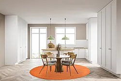 Runde tæpper - Hamilton (Orange Peel)