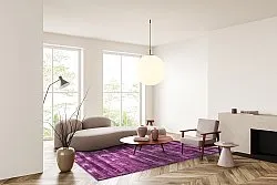 Viscose-tæppe - Jodhpur Special Luxury Edition (lilla)