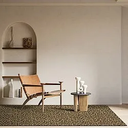 Wilton-tæppe - Leopard (brun)