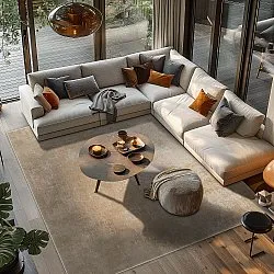 Wilton-tæppe - Lynton (beige)