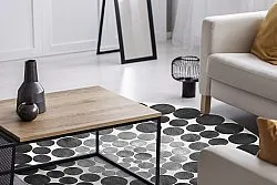 Rundt tæppe - Marineo (grå)