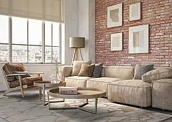 Wilton-tæppe - Chiara (beige/multi)