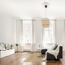 Uldtæppe - Hamilton (beige)