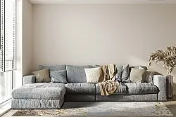 Wilton-tæppe - Maude (grå/guld)