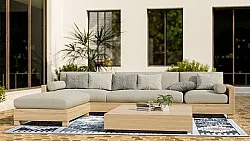 Tæpper til indendørs/udendørs brug - Sahara (blå/multi)