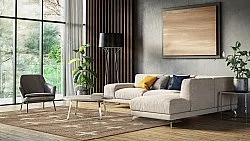 Uldtæppe - Palma (beige)