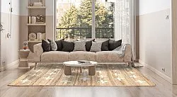 Uldtæppe - Palma (beige)