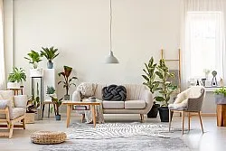 Wilton-tæppe - Osaka (grå/hvid)