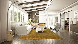 Ryatæpper - Zoe (ochre)