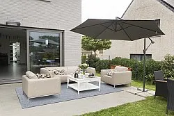 Tæpper til indendørs/udendørs brug - Monsanto (grå)