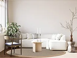 Runde tæpper (sisal) - Agave (lys taupe)