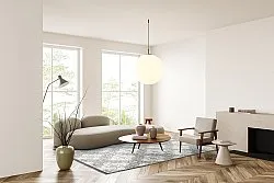 Shaggy Indoor-Outdoor - Hampton (grå)