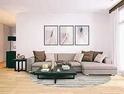 Runde tæpper - Indoor/Outdoor Baldwin (cream/beige)